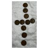 Lincoln Wheat Pennies 1941-1957