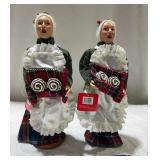Santa's Caroler Dolls