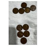 Wheat Pennies 1939-1958