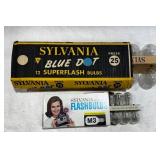 Sylvania Blue Dot Flashbulbs