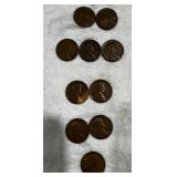 1940s Wheat Penny Cents