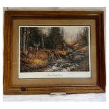 Robert A. Kercher Deer Print,