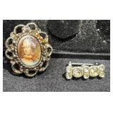 Cameo Pin & Brooch