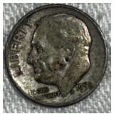 1958-D Roosevelt Silver Dime