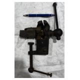 Clamp-On Metal Bench Vise