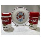 Campbell's Soup Thermos Set