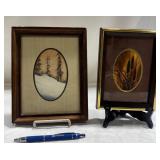 Framed Watercolors,