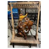 Pendleton Rodeo Cowboy Display