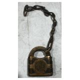 Yale & Towne Brass Padlock