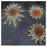 Sunflower Pin & Earrings