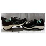 Black Knit Athletic Shoes