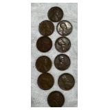 Lincoln Wheat Pennies 1952-D