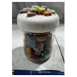 Charlotte Charles Button Jar
