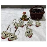 Dalmatians Shower Curtain Hooks