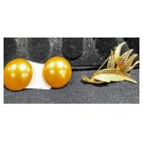 Brooch & Earrings
