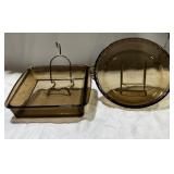 Pyrex Amber Bakeware
