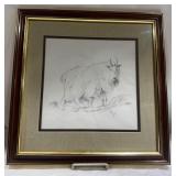 M. Stanish Framed Drawing,