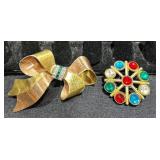 Taylord Gold-Filled Bow & Pins