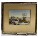 Wm J Barton WaterColor