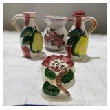 Hand-Painted Ceramic Pitchers
