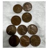 Lincoln Wheat Cents, 1948-1952