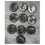 Roosevelt Dimes 1982-1987 D