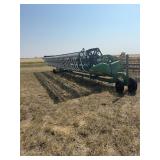 John Deere 635F Flex Header with Transport &