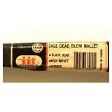 24oz. Dead Blow Hammer New