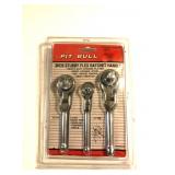 NIB 3pc Stubby Flex Head Ratchet
