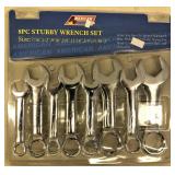8pc Stubby Combination Wrenches SAE NEW