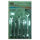 5pc Combination Wrench SAE