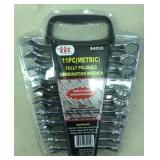 11pc Metric Combination Wrench Set NEW