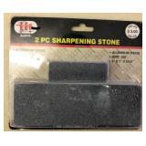 New 2pc Sharpening Stone