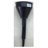 NEW Black Plastic Funnel