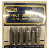NEW 6pc Impact Driver Set