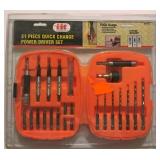 31pc Quick Change Power Driver Set NEW