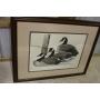 Framed Art Lamay Goose Print Double Matted