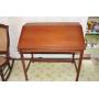 Ladies Mahogany Writing Desk With Drop Front 37"