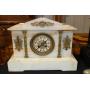 Antique Alabaster/Marble Mantle Clock Possibly