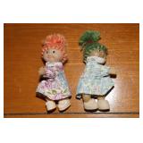 2 Miniature Cabbage Patch dolls