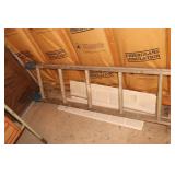 11 Foot aluminum ladder (does not include wood)