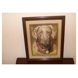 Original painting of Chesapeake Bay Retriever