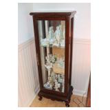 Small curio style display cabinet 16.25 X 11.5 X