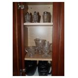 Imperial Glass Cape Cod small pitcher, cream and