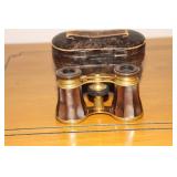 Lemaire Paris opera glasses with leather case