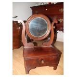 Dresser top shaving mirror