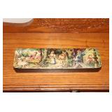 Wooden fairy tale themed pencil case