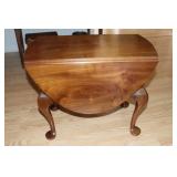 Dropleaf side table 14.5 X 23.75 X 19.5