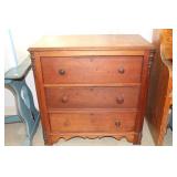 3 Drawer chest with a Railway Express shipping