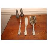 Stieff Sterling handled meat fork, Stieff Co